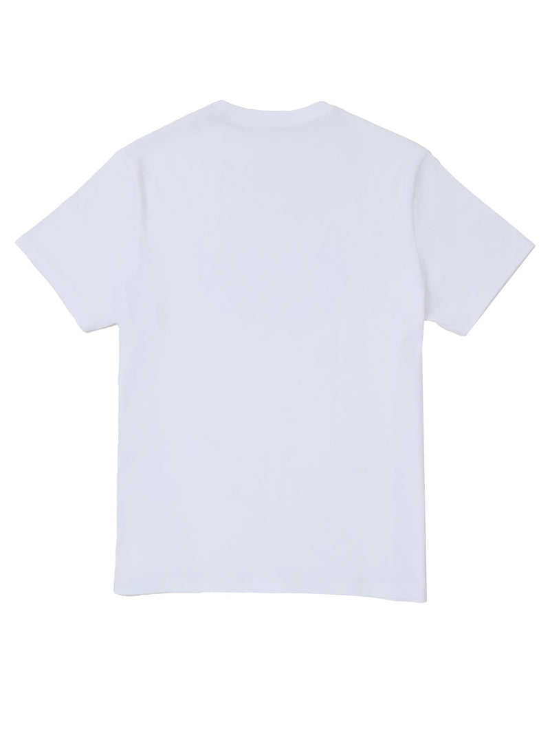 REGULAR FIT MEN'S SHORT SLEEVE T-SHIRT WHITE