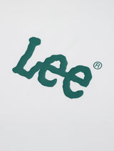 เสื้อยืดแขนสั้นผู้ชาย ทรงตรง สีครีม