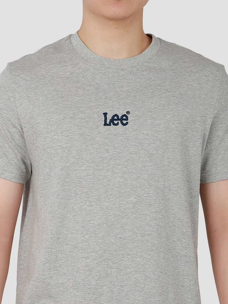 REGULAR FIT MEN'S SHORT SLEEVE T-SHIRT GREY