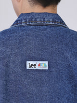 COMFORT FIT LEE X AKID FROM YESTERDAY COLLECTION MEN'S DENIM JACKET MID INDIGO