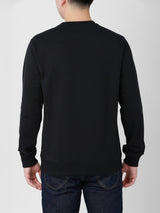 REGULAR FIT MEN'S SWEATSHIRT BLACK
