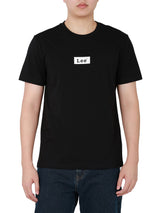 เสื้อยืดแขนสั้นผู้ชาย ทรงตรง สีดำ