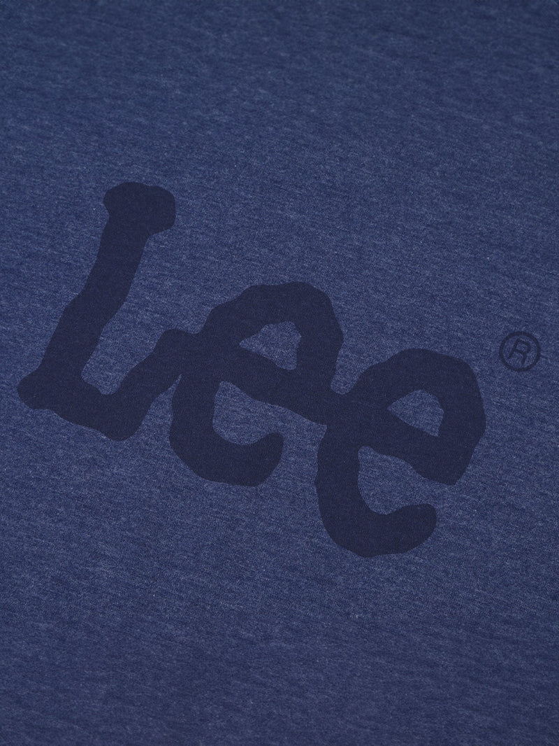 เสื้อยืดแขนสั้นผู้ชาย ทรงตรง สีกรมท่า