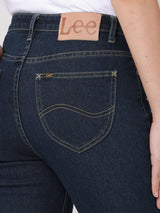 BOOTCUT FIT HIGH RISE REGULAR-BOOTCUT WOMEN'S JEANS DARK INDIGO