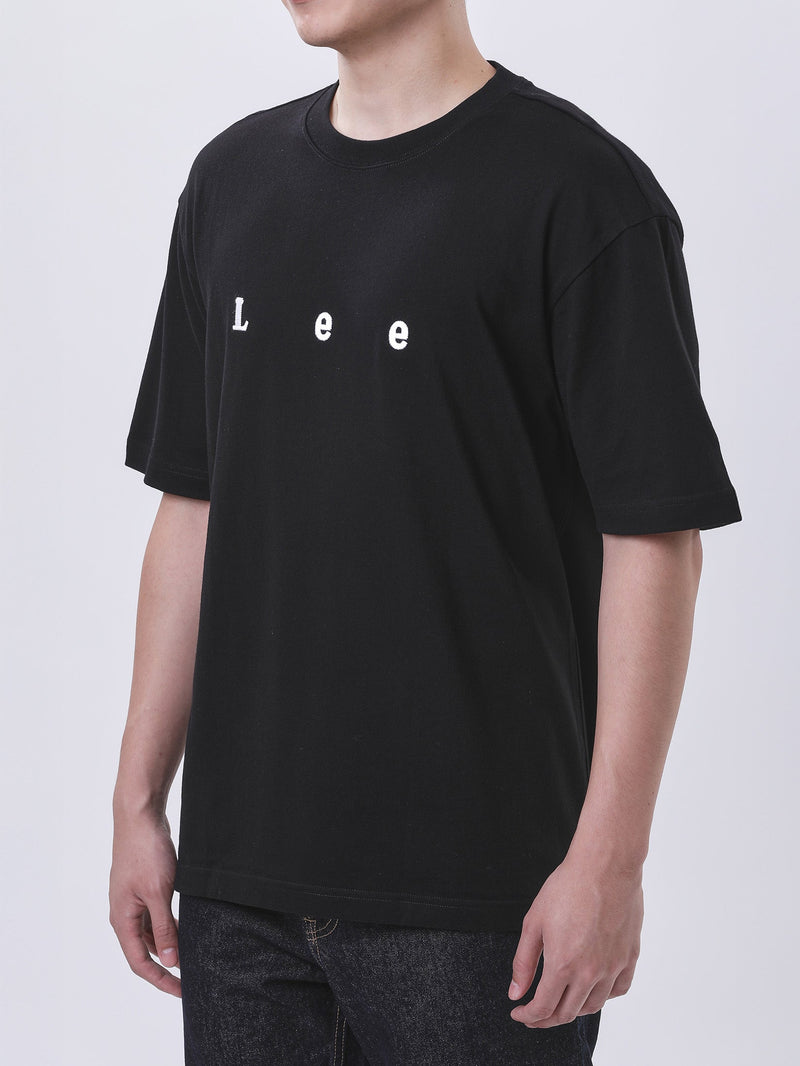 เสื้อยืดแขนสั้นผู้ชาย LOOSE FIT สีดำ