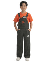 HALLOWEEN COLLECTION BOY'S DUNGAREE BLACK