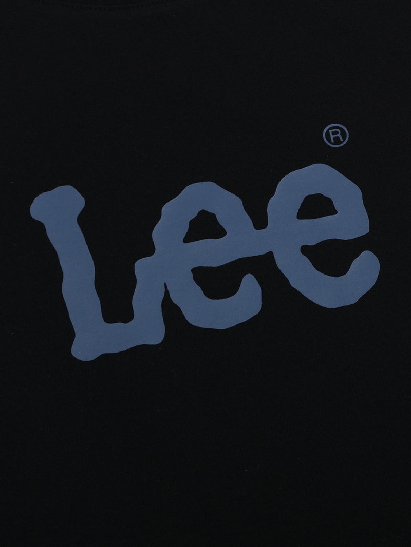 เสื้อยืดแขนสั้นผู้หญิง ทรงตรง สีดำ