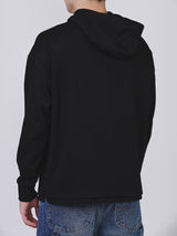 เสื้อฮู้ดดี้แบบสวมผู้ชาย คอลเลคชั่น LEE X AKID FROM YESTERDAY LOOSE FIT สีดำ