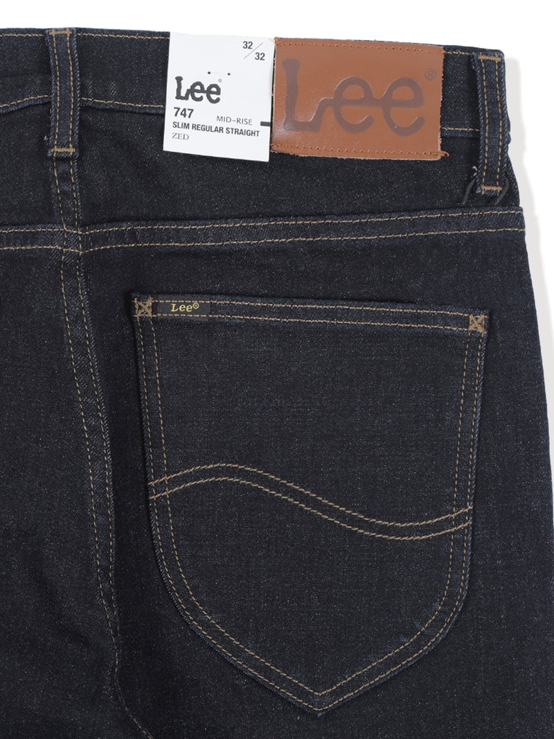 ZED FIT MID RISE SLIM MEN'S JEANS DARK INDIGO