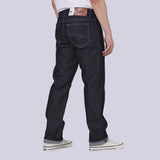 กางเกงยีนส์ผู้ชาย DEAN FIT เอวกลาง ทรงตรง สียีนส์เข้ม