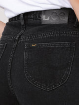 RELAXED FIT MID RISE COMFORT WOMEN'S JEANS BLACK