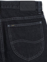 กางเกงยีนส์ผู้ชาย ทรงตรง เอวสูง ทรงตรง สียีนส์เข้ม