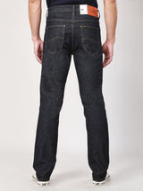 กางเกงยีนส์ผู้ชาย AUSTIN FIT เอวกลาง ทรงตรง สียีนส์เข้ม