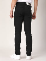 POWELL FIT LOW RISE SLIM MEN'S JEANS BLACK