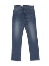 POWELL FIT LOW RISE SLIM MEN'S JEANS MID INDIGO