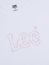 เสื้อยืดแขนสั้นผู้หญิง ทรงตรง สีครีม