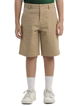 กางเกงขาสั้นเด็กผู้ชาย คอลเลคชั่น LEE X AKID FROM YESTERDAY สีเบจ