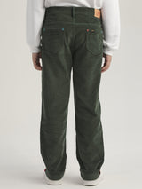 REGULAR FIT LEE X AKID FROM YESTERDAY COLLECTION MID RISE BOY'S PANTS GREEN