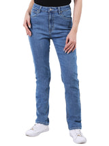 NORMA FIT MID RISE SLIM WOMEN'S JEANS LIGHT INDIGO