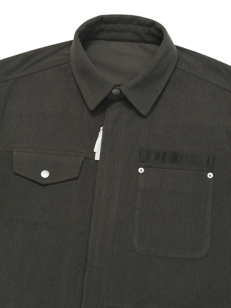 เสื้อแจ็คเก็ตผู้ชาย คอลเลคชั่น LEE X SAUCONY RELAXED FIT สีน้ำตาล