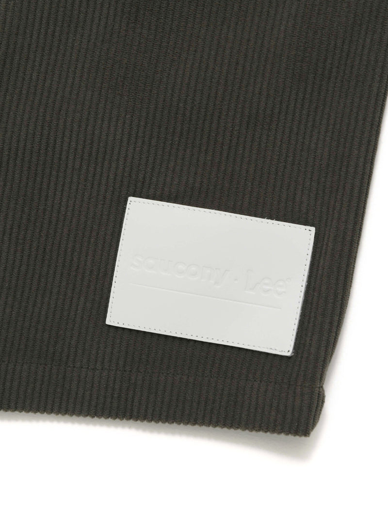 เสื้อแจ็คเก็ตผู้ชาย คอลเลคชั่น LEE X SAUCONY RELAXED FIT สีน้ำตาล