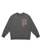 เสื้อสเวตเชิ้ตผู้ชาย คอลเลคชั่น LEE X SAUCONY RELAXED FIT สีเทา