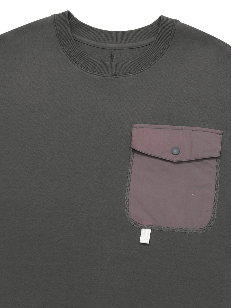 เสื้อสเวตเชิ้ตผู้ชาย คอลเลคชั่น LEE X SAUCONY RELAXED FIT สีเทา