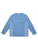เสื้อยืดแขนยาวผู้ชาย คอลเลคชั่น LEE X SAUCONY RELAXED FIT สีฟ้า