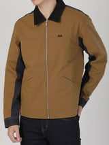 REGULAR FIT MEN'S JACKET BROWN