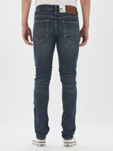 RAMONE FIT LOW RISE SLIM MEN'S JEANS MID INDIGO