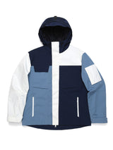 RELAXED FIT LEE X SAUCONY COLLECTION MEN'S JACKET HOODIE BLUE