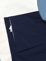 RELAXED FIT LEE X SAUCONY COLLECTION MEN'S JACKET HOODIE BLUE