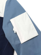 RELAXED FIT LEE X SAUCONY COLLECTION MEN'S JACKET HOODIE BLUE