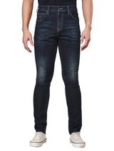 กางเกงยีนส์ผู้ชาย คอลเลคชั่น DENIM OBSESSION POWELL FIT เอวต่ำ ทรงเข้ารูป สียีนส์กลาง