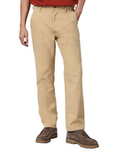 REGULAR FIT 101 COLLECTION MID RISE MEN'S PANTS BROWN