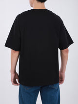 เสื้อยืดแขนสั้นผู้ชาย LOOSE FIT สีดำ
