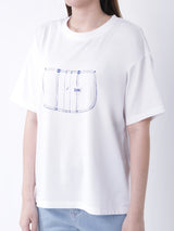 OVERSIZE FIT WOMEN'S SHORT SLEEVE T-SHIRT WHITE