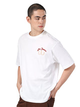 LOOSE FIT CHINESE NEW YEAR 2026 COLLECTION MEN'S SHORT SLEEVE T-SHIRT WHITE