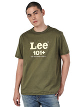 COMFORT FIT 101 COLLECTION MEN'S SHORT SLEEVE T-SHIRT DARK GREEN