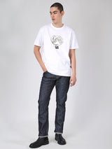 COMFORT FIT 101 COLLECTION MEN'S SHORT SLEEVE T-SHIRT WHITE