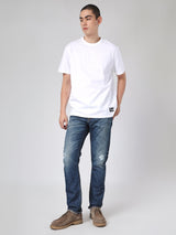 COMFORT FIT 101 COLLECTION MEN'S SHORT SLEEVE T-SHIRT WHITE