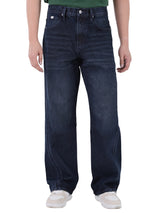 RETRO STRAIGHT FIT DENIM OBSESSION COLLECTION HIGH RISE COMFORT MEN'S JEANS DARK INDIGO