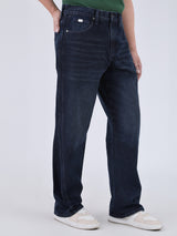 RETRO STRAIGHT FIT DENIM OBSESSION COLLECTION HIGH RISE COMFORT MEN'S JEANS DARK INDIGO