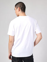 เสื้อยืดแขนสั้นผู้ชาย คอลเลคชั่น 101 COMFORT FIT สีขาว