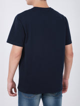 เสื้อยืดแขนสั้นผู้ชาย คอลเลคชั่น 101 COMFORT FIT สีกรมท่า
