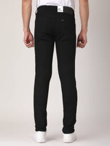 RAMONE FIT LOW RISE SLIM MEN'S JEANS BLACK
