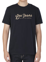 REGULAR FIT MEN'S SHORT SLEEVE T-SHIRT NAVY
