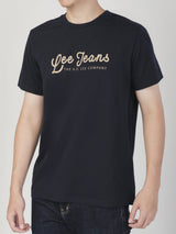 REGULAR FIT MEN'S SHORT SLEEVE T-SHIRT NAVY