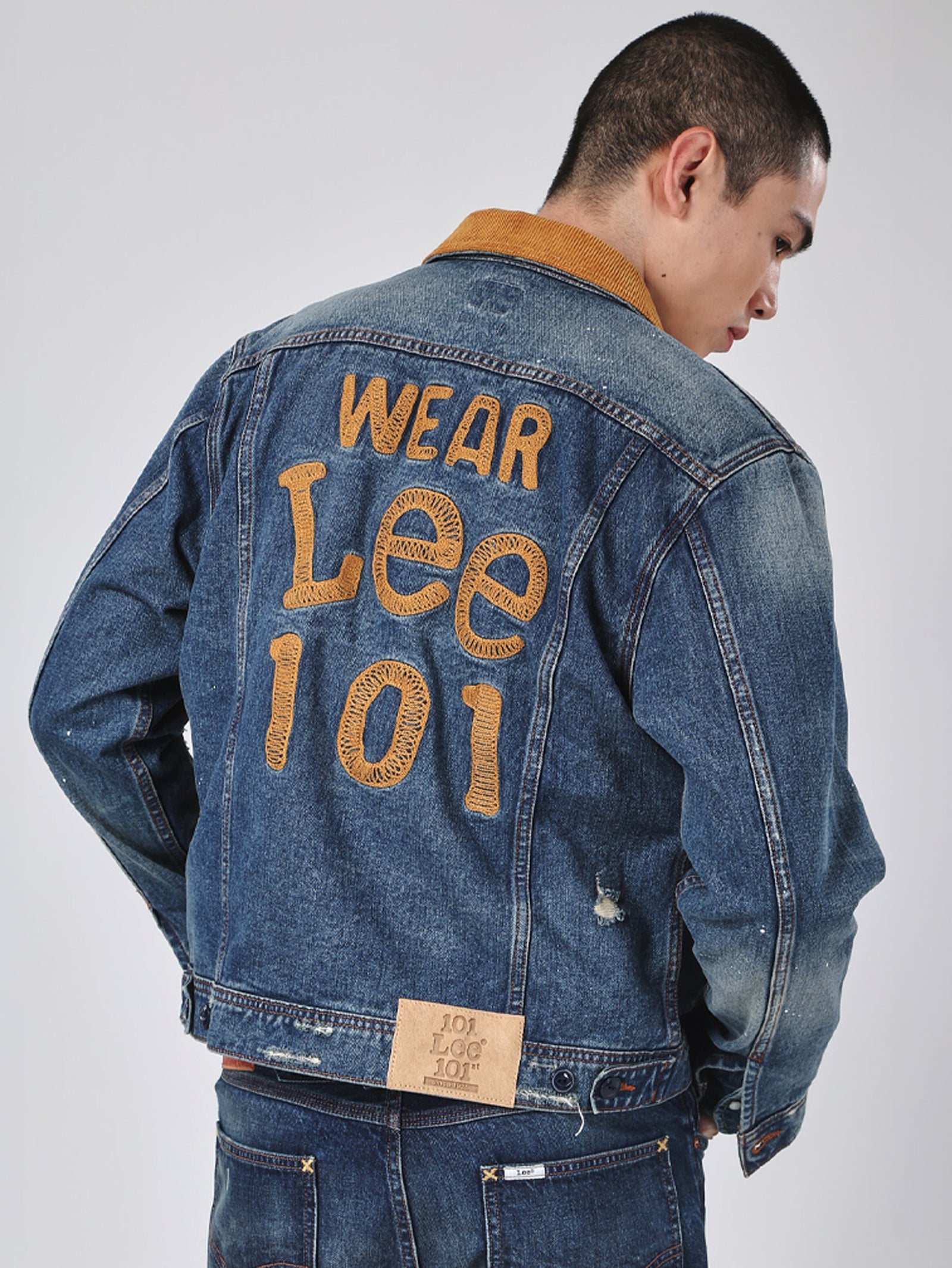 Lee Denim Jacket Lot 1012 濃紺 希少サイズ 42 COMFORT FIT 101 COLLECTION MEN'S DENIM JACKET LIGHT INDIGO – Lee