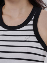 SLIM FIT DENIM OBSESSION COLLECTION WOMEN'S TANK TOP WHITE